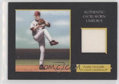 2005 Topps Turkey Red - Relics - Black #TRR-MM - Mark Mulder /50