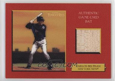 2005 Topps Turkey Red - Relics - Red #TRR-CB - Carlos Beltran /99