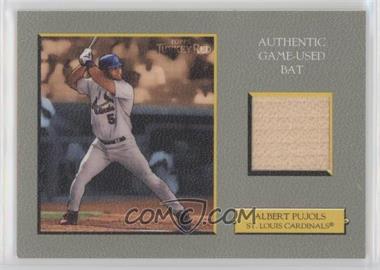 2005 Topps Turkey Red - Relics #TRR-AP - Albert Pujols