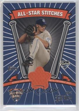 2005 Topps Updates & Highlights - All-Star Stitches #ASR-JP - Jake Peavy