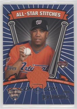 2005 Topps Updates & Highlights - All-Star Stitches #ASR-LH - Livan Hernandez