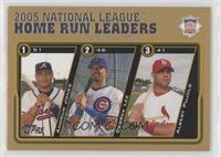 League Leaders - Andruw Jones, Derrek Lee, Albert Pujols #/2,005