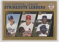 League Leaders - Jake Peavy, Chris Carpenter, Pedro Martinez #/2,005