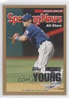 Sporting News All-Stars - Michael Young #/2,005