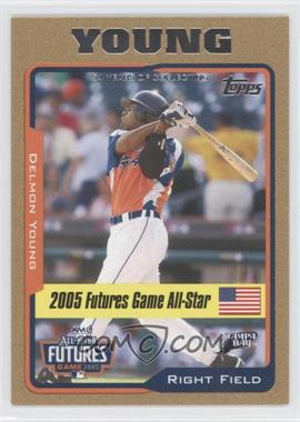 2005 Topps Updates & Highlights - [Base] - Gold #UH215 - Futures Game - Delmon Young /2005