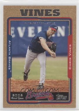 2005 Topps Updates & Highlights - [Base] - Gold #UH229 - Chris Vines /2005