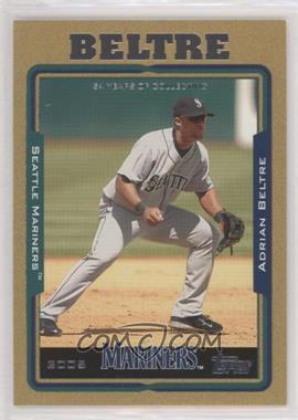 2005 Topps Updates & Highlights - [Base] - Gold #UH25 - Adrian Beltre /2005