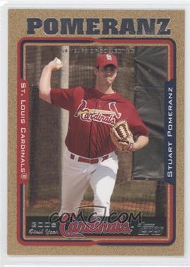 2005 Topps Updates & Highlights - [Base] - Gold #UH269 - Stu Pomeranz /2005