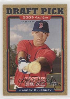 2005 Topps Updates & Highlights - [Base] - Gold #UH317 - Jacoby Ellsbury /2005
