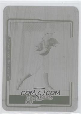 2005 Topps Updates & Highlights - [Base] - Printing Plate Black #UH303 - Manny Parra /1
