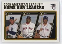 League Leaders - Alex Rodriguez, Manny Ramirez, David Ortiz