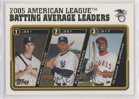 League Leaders - Michael Young, Alex Rodriguez, Vladimir Guerrero