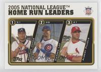 League Leaders - Andruw Jones, Derrek Lee, Albert Pujols