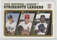 League Leaders - Jake Peavy, Chris Carpenter, Pedro Martinez [EX to N…