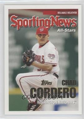2005 Topps Updates & Highlights - [Base] #UH165 - Sporting News All-Stars - Chad Cordero