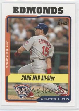 2005 Topps Updates & Highlights - [Base] #UH189 - All-Star - Jim Edmonds