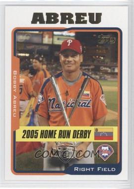 2005 Topps Updates & Highlights - [Base] #UH195 - Home Run Derby - Bobby Abreu