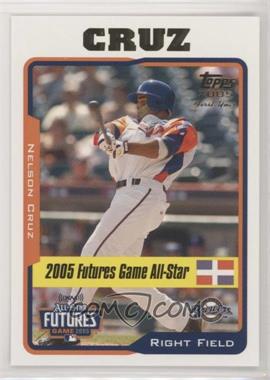 2005 Topps Updates & Highlights - [Base] #UH206 - Futures Game - Nelson Cruz