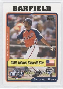 2005 Topps Updates & Highlights - [Base] #UH218 - Futures Game - Josh Barfield