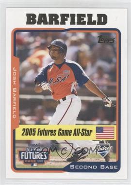 2005 Topps Updates & Highlights - [Base] #UH218 - Futures Game - Josh Barfield