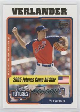 2005 Topps Updates & Highlights - [Base] #UH220 - Futures Game - Justin Verlander