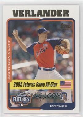 2005 Topps Updates & Highlights - [Base] #UH220 - Futures Game - Justin Verlander