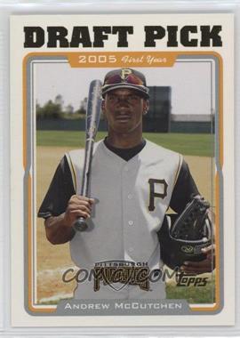 2005 Topps Updates & Highlights - [Base] #UH329 - Andrew McCutchen