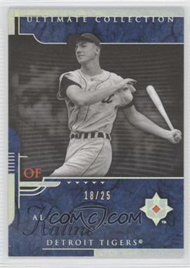 2005 Ultimate Collection - [Base] - Silver #101 - Al Kaline /25