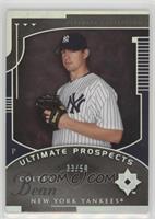 Ultimate Prospects - Colter Bean [EX to NM] #/50