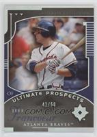 Ultimate Prospects - Jeff Francoeur #/50