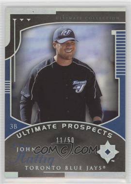 2005 Ultimate Collection - [Base] - Silver #174 - Ultimate Prospects - John Hattig /50