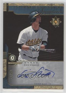 2005 Ultimate Collection - Signatures #US-EC - Eric Chavez /52 [Noted]