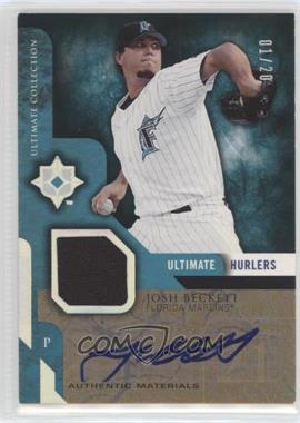 2005 Ultimate Collection - Ultimate Hurlers Materials - Signatures #UH-BE - Josh Beckett /20 [Noted]