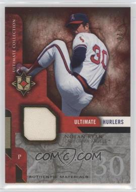 2005 Ultimate Collection - Ultimate Hurlers Materials #UH-NR1 - Nolan Ryan /20