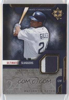 2005 Ultimate Collection - Ultimate Sluggers Materials - Patch #SL-BG - Brian Giles /25