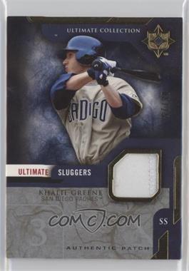 2005 Ultimate Collection - Ultimate Sluggers Materials - Patch #SL-GR - Khalil Greene /25 [EX to NM]