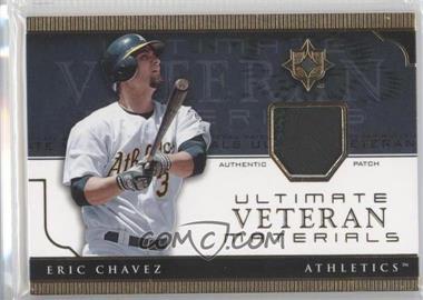 2005 Ultimate Collection - Ultimate Veteran Materials - Patch #UV-EC - Eric Chavez /30