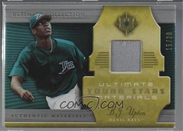 2005 Ultimate Collection - Young Stars Materials #UY-BU - B.J. Upton /20 [Noted]