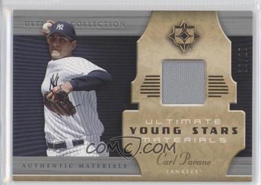2005 Ultimate Collection - Young Stars Materials #UY-CP - Carl Pavano /20