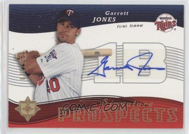 2005 Ultimate Signature Edition - [Base] #133 - Signature Prospects - Garrett Jones /125