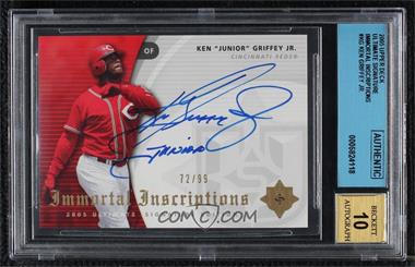 2005 Ultimate Signature Edition - Immortal Inscriptions #IN-KG - Ken Griffey Jr. /99 [BGS Authentic]