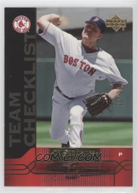 2005 Upper Deck - [Base] - Gold UD Exclusives #475 - Team Checklist - Curt Schilling /99 [EX to NM]