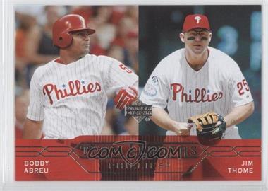 2005 Upper Deck - [Base] #282 - Team Leaders - Bobby Abreu, Jim Thome