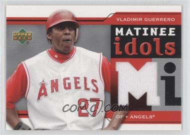 2005 Upper Deck - Matinee Idols #MI-VG - Vladimir Guerrero