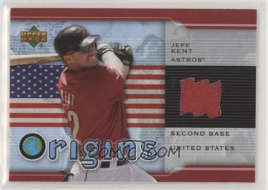 2005 Upper Deck - Origins Jerseys #OR-JK - Jeff Kent [EX to NM]