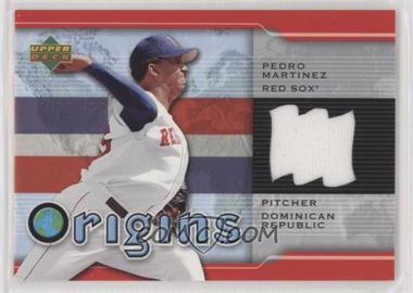 2005 Upper Deck - Origins Jerseys #OR-PM - Pedro Martinez