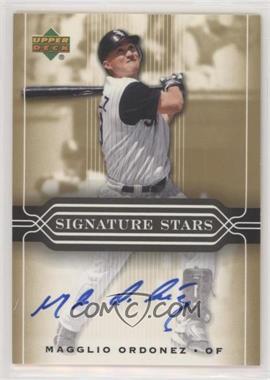 2005 Upper Deck - Retail Signature Stars #SS-MO1 - Magglio Ordonez [EX to NM]