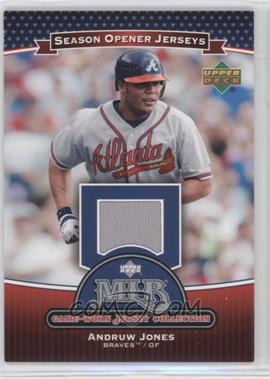 2005 Upper Deck - Season Opener Jerseys #OD-AJ - Andruw Jones