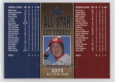 2005 Upper Deck All-Star Classics - Box Scores #ASB-6 - Johnny Bench
