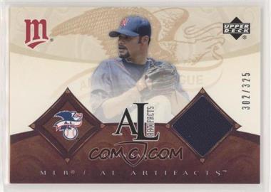 2005 Upper Deck Artifacts - AL Artifacts #AL-JS - Johan Santana /325